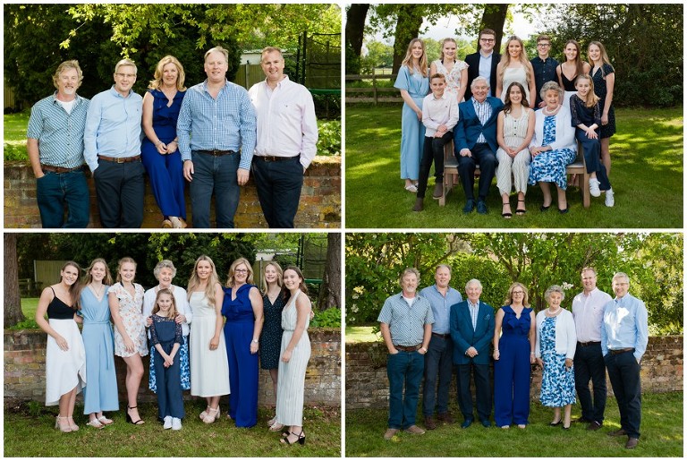 Large family photographer Surrey