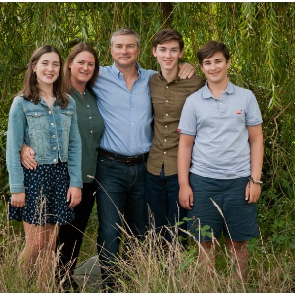 family in willow tree