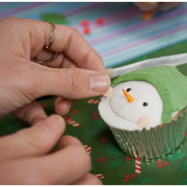snowman cake