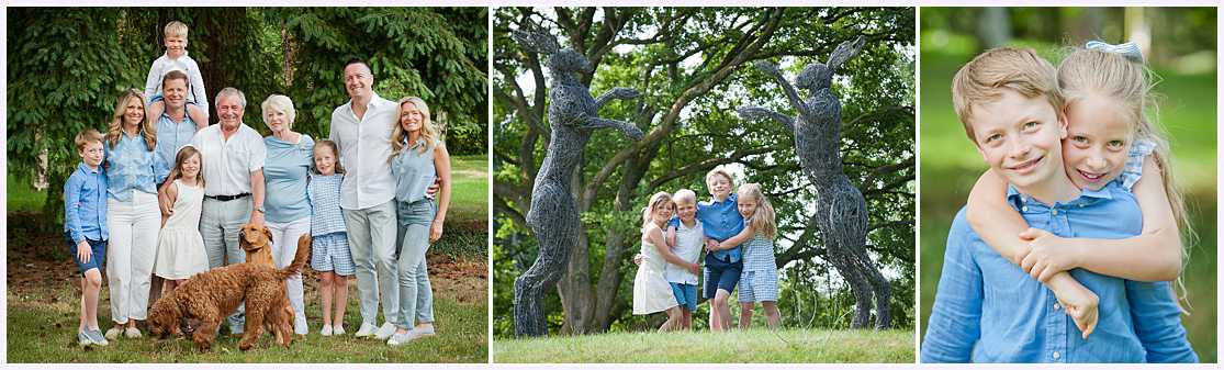 Extended family photography Surrey