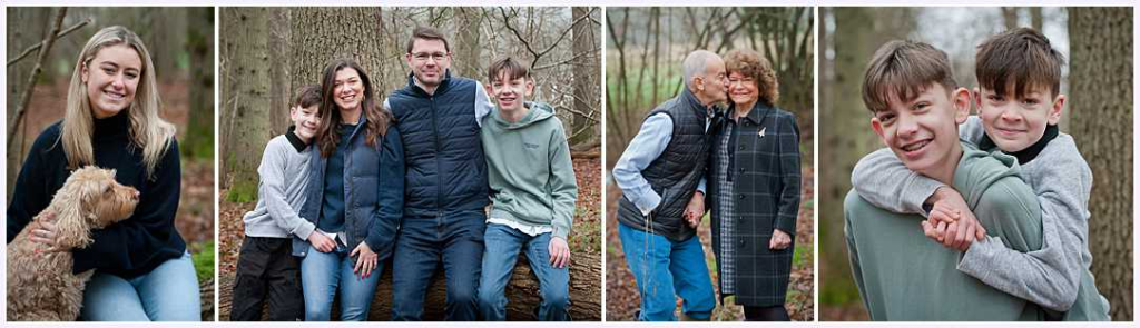 Extended family photography Surrey