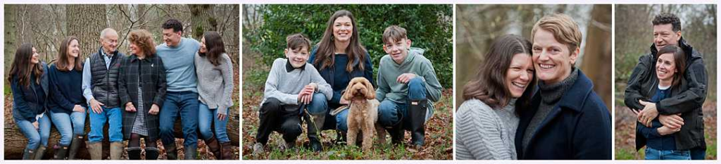 Extended family photography Surrey