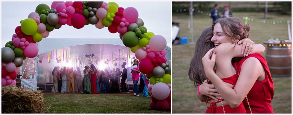 party balloon arch 