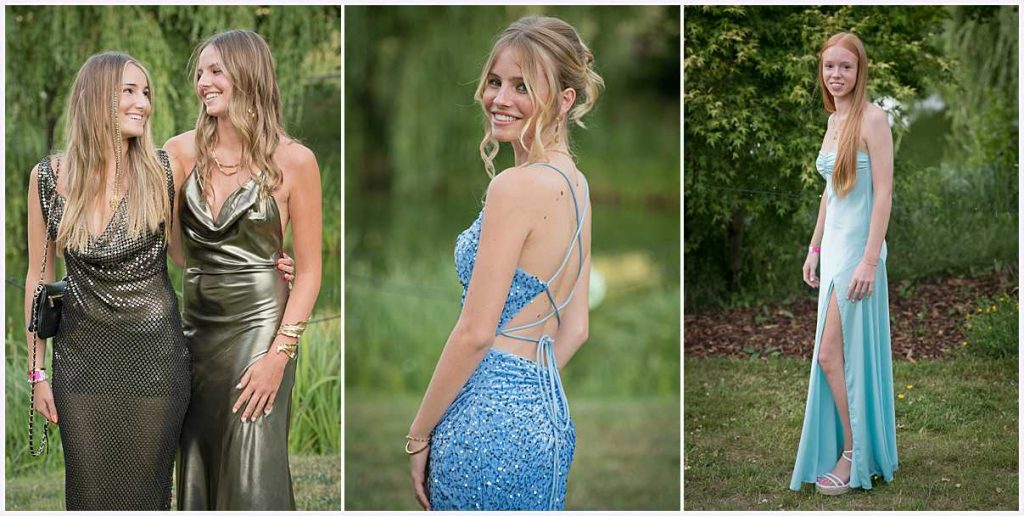 blue dress