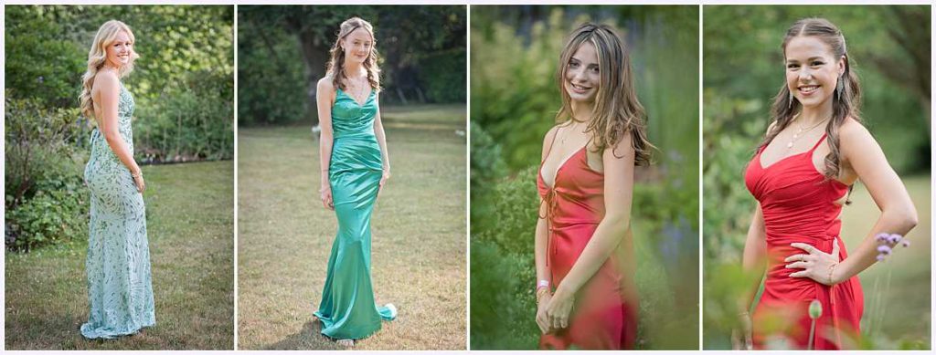 green red dress